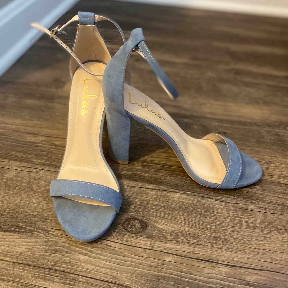 Blue Lulu’s Heels